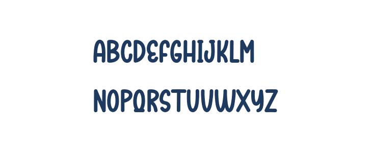Tourist Beach Lowercase