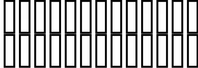 Tourist Eater Font UPPERCASE