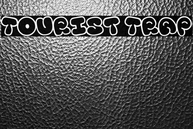Tourist Trap Font examples