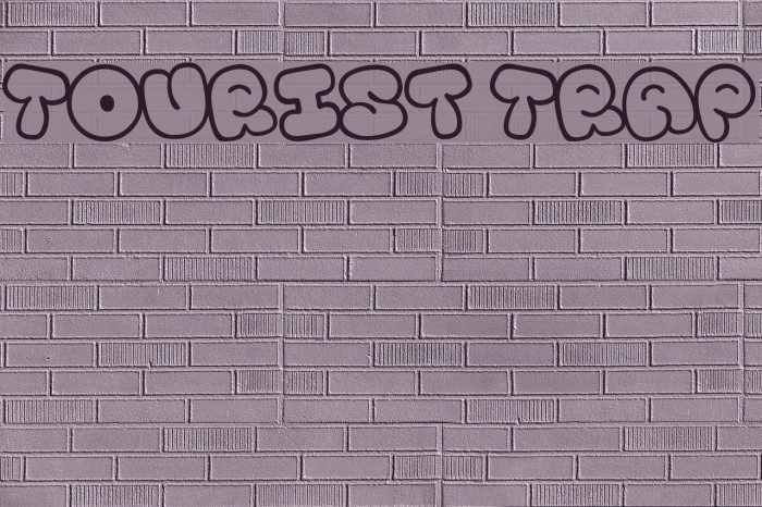 Tourist Trap Example 2