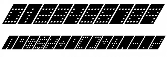 Tower Block Italic Font OTHER CHARS