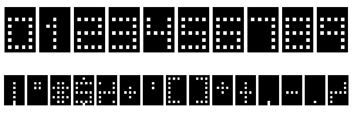 Tower Block Font OTHER CHARS