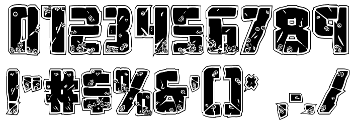 Tower Ruins Academy Font OTHER CHARS