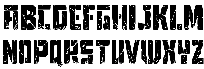 Tower Ruins Condensed Font LOWERCASE