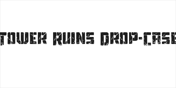 Tower Ruins Drop-Case Logo