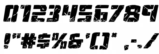 Tower Ruins Expanded Italic Font OTHER CHARS