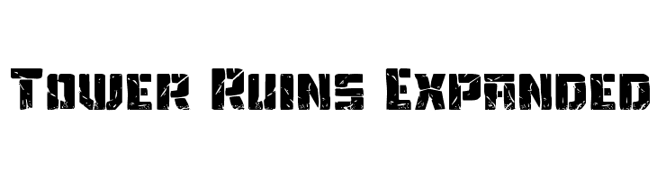 Tower Ruins Expanded  font caratteri gratis