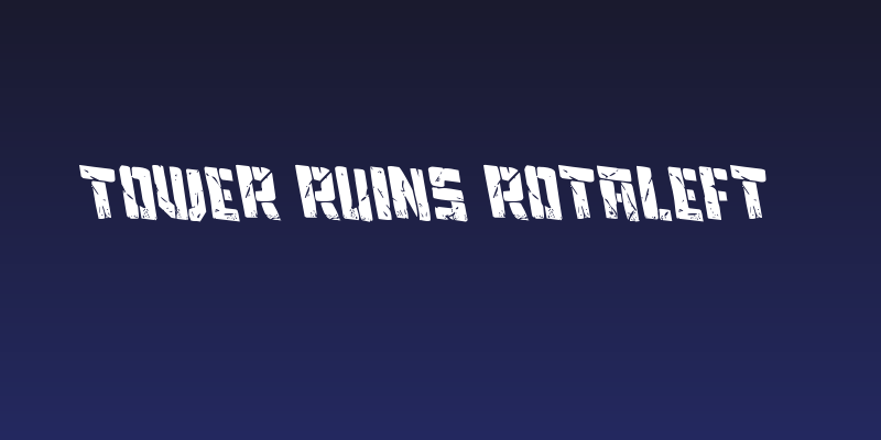 Tower Ruins Rotaleft Social Header