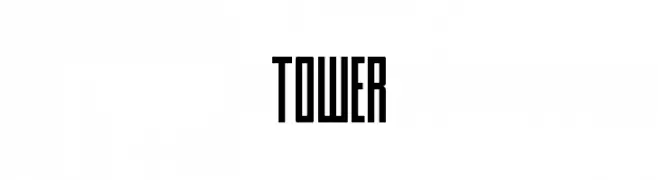 Tower  नि: शुल्क फ़ॉन्ट्स डाउनलोड