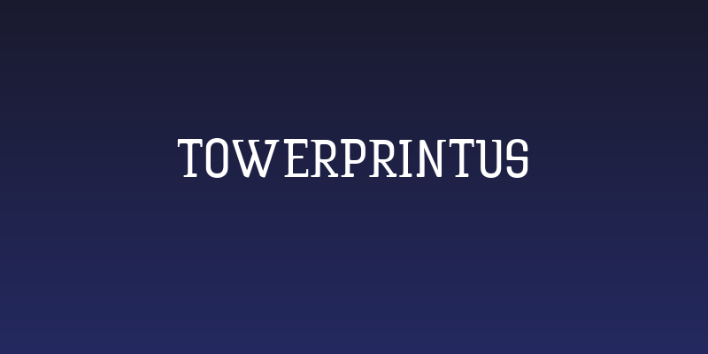TowerPrintUS Social Header