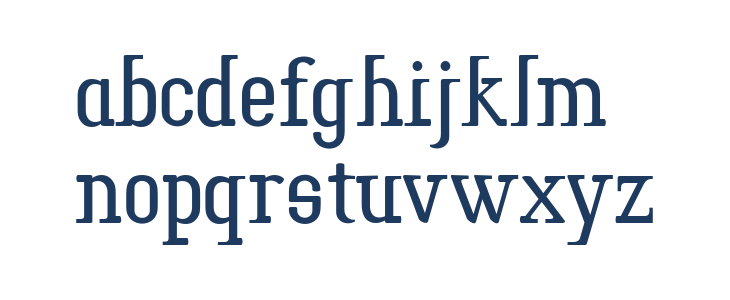 TowerPrintUS Lowercase