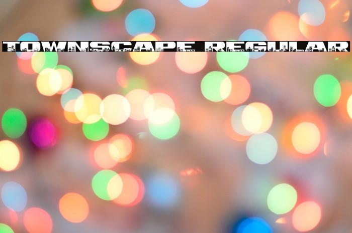 Townscape Regular Example 3