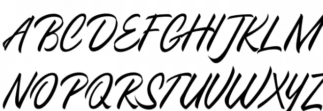 Townsquare FREE フォント 大文字