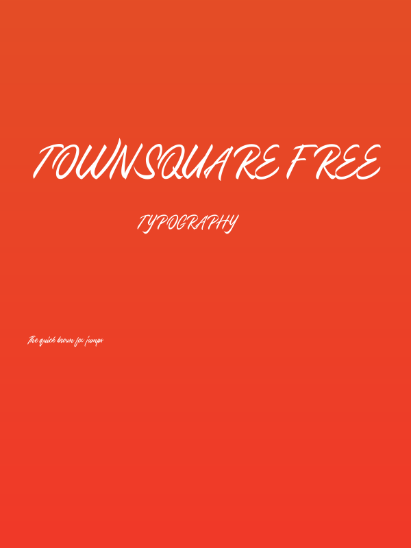 Townsquare FREE Poster