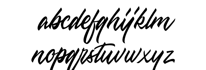 Townsquare FREE Schriftart Kleinbuchstaben
