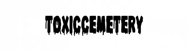 Toxic Cemetery  font caratteri gratis