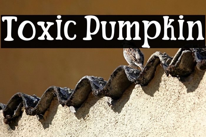 Toxic Pumpkin Example 3