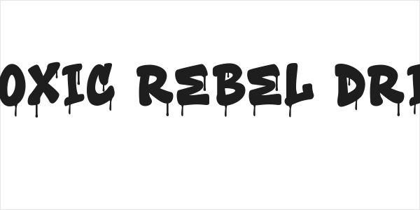 Toxic Rebel Drip Logo