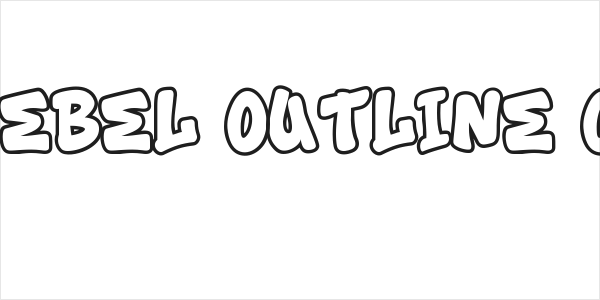 Toxic Rebel Outline Outline Logo