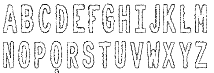 Toxic Waste tfb Font LOWERCASE