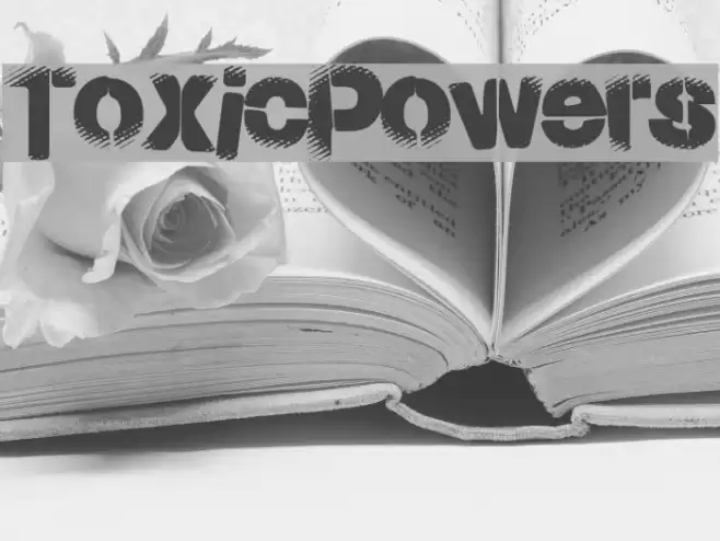 ToxicPowers Font examples