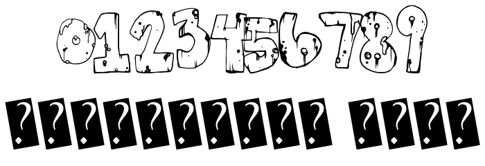 ToxicWaste Font OTHER CHARS