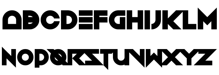 Toxico Font UPPERCASE
