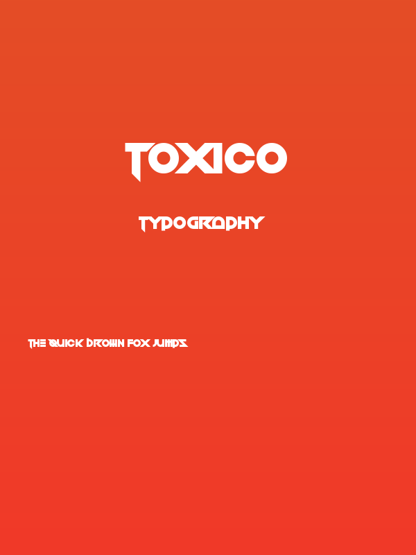 Toxico Poster