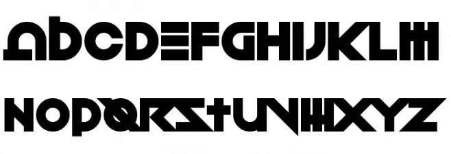 Toxico Schriftart Kleinbuchstaben