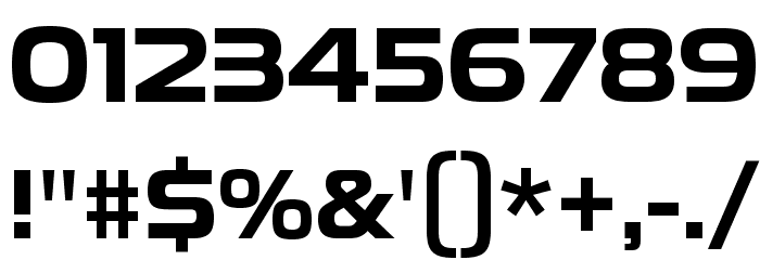 ToxigenesisRg-Bold Font OTHER CHARS