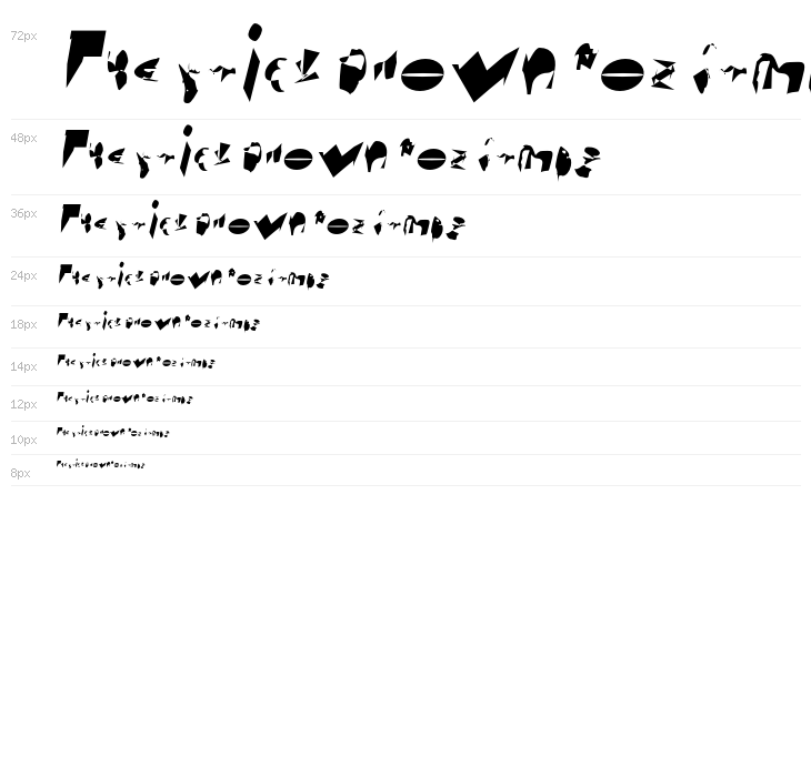 Toxik Oblique Waterfall