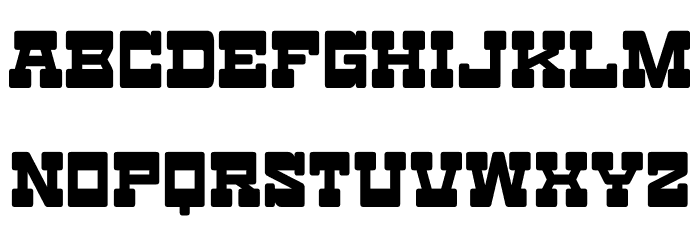 Toy Block Maestro Font LOWERCASE