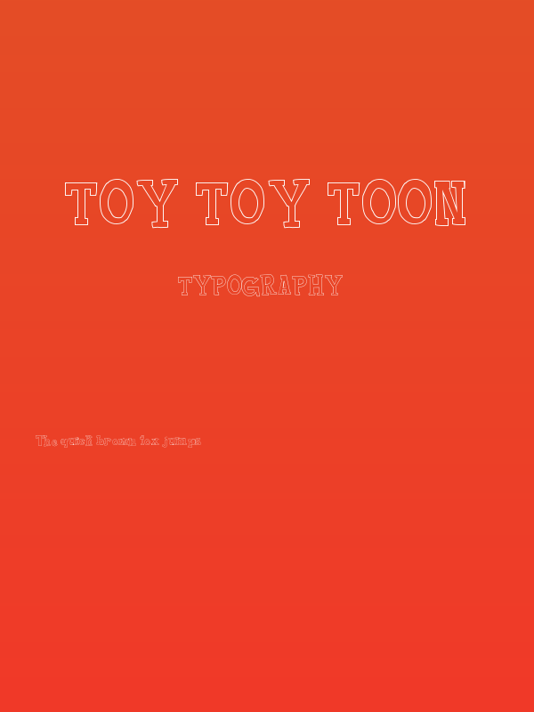 Toy Toy Toon Poster