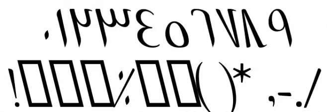 Toy Font OTHER CHARS