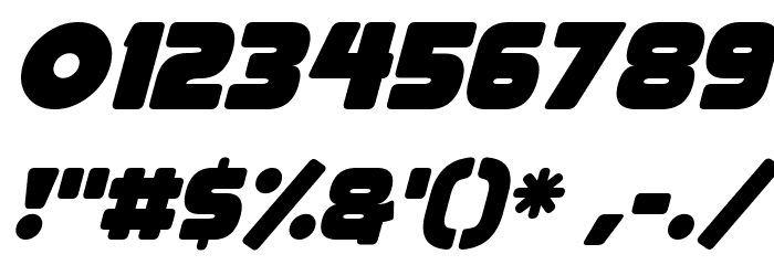 ToyBox Italic Font OTHER CHARS