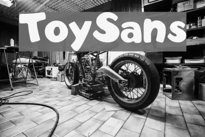 ToySans Font examples