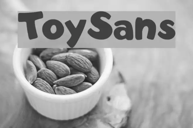 ToySans Font examples