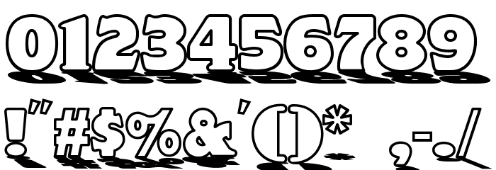 Toyland NF フォント その他の文字