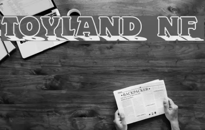 Toyland NF Font examples