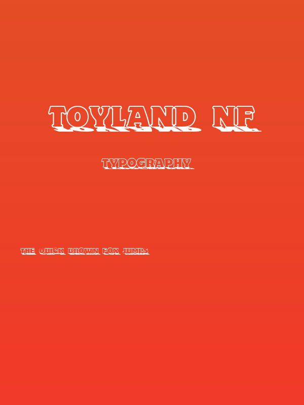 Toyland NF Poster