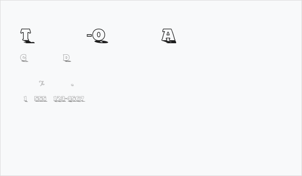 Toyland-OutlineA Business Card