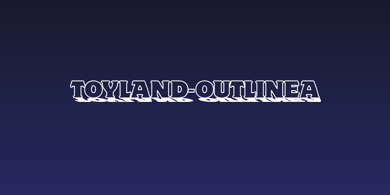 Toyland-OutlineA Social Header