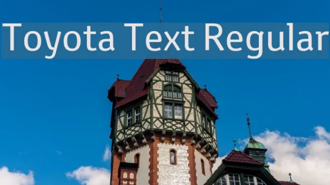 Toyota Text Regular Example 3