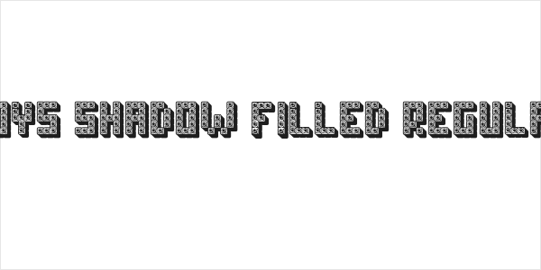 Toys Shadow Filled Regular Logo