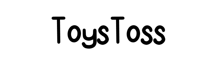 Toys Toss  नि: शुल्क फ़ॉन्ट्स डाउनलोड