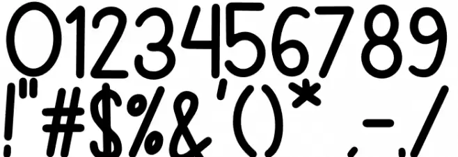 Toys Toss Font OTHER CHARS