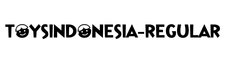 ToysIndonesia-Regular  font caratteri gratis