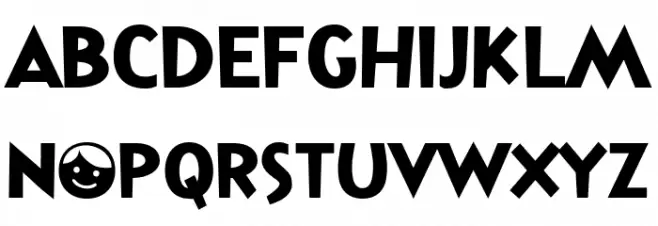 ToysIndonesia-Regular Schriftart Groß
