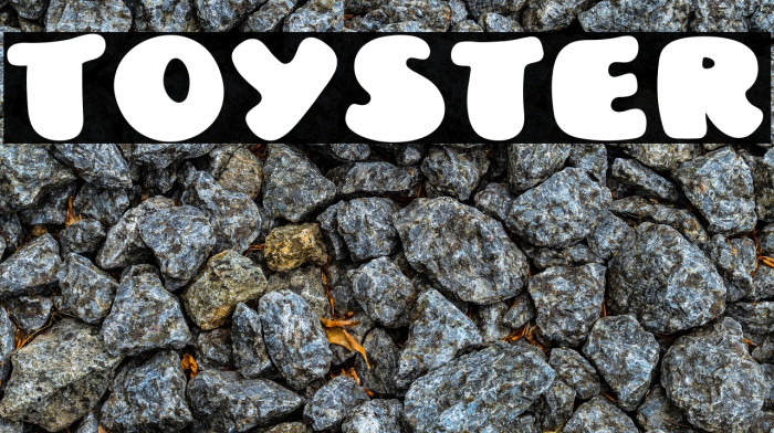 Toyster Font examples