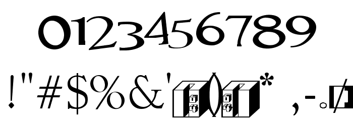 to 64 Schriftart Anderer Schreiben
